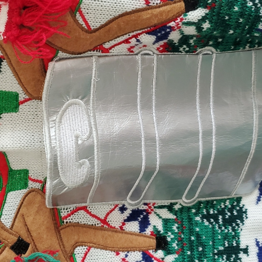 nwt men's ugly Christmas sweater drink pocket sz s 33 degrees - Picture 2 of 6